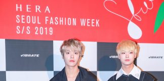 181016 지한솔 Jihansol 윤민 Yunmin (뉴키드 Newkidd) – 19 S/S Hera Seoul Fashion Week 바이브레이트 VIBRATE