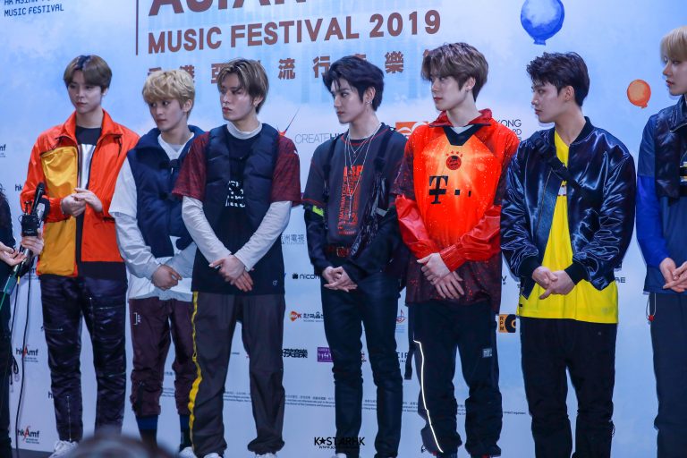 190322 NCT127 엔시티127  – 香港亞洲流行音樂節2019 後台訪問