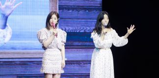 Apink初瓏、普美在台灣與700名Panda一起「大手拉大手」(190728)