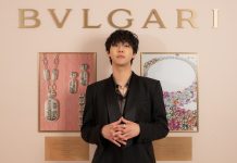 BVLGARI 北京道一號旗艦店隆重開 安孝燮佩戴 BVLGARI 珠寶閃耀現身