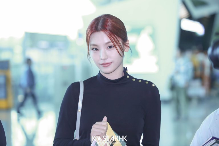 [韓國機場] #ITZY 隊長 #禮志 仁川機場出發前往台灣 (231018) #예지 #있지 #Yeji #MIDZ #믿지